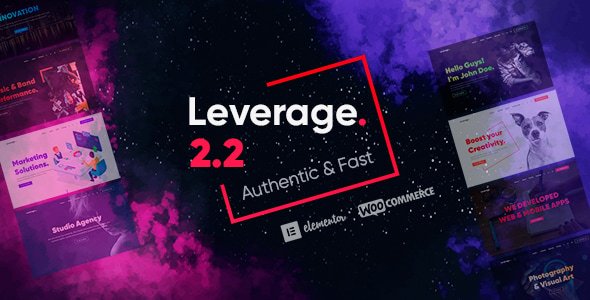 Leverage - Creative Agency and Digital Agency WordPress Theme